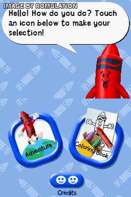 Crayola Treasure Adventures for NDS screenshot