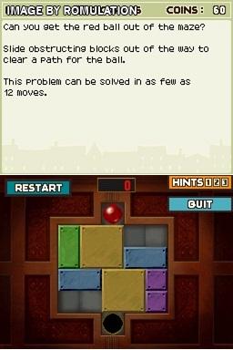 Professor Layton and the Curious Village for NDS screenshot