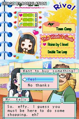 Imagine - Figure Skater for NDS screenshot
